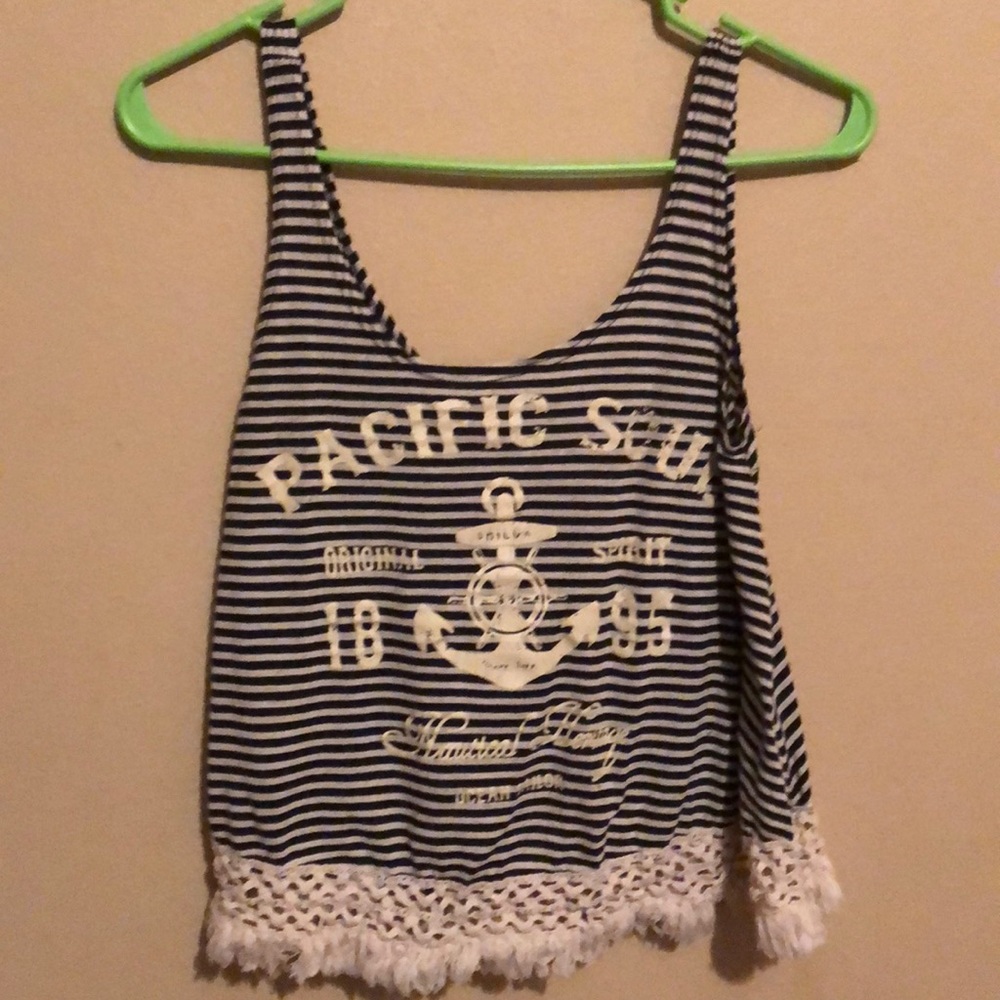 Nautical crop top